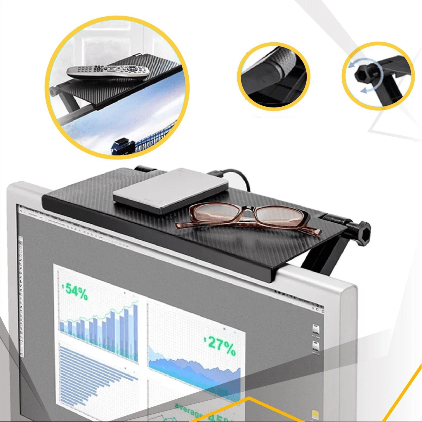 ESTANTE PARA TV O MONITOR